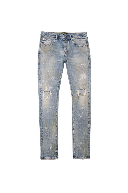 P001 LOW RISE SKINNY JEAN - Light Blue Vintage
