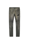 P001 LOW RISE SKINNY JEAN - Tinted Black Repair
