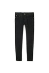 PURPLE BRAND - Men's Denim Jean - Low Rise Skinny - Style No. P001 - Black Midnight Oil - Front